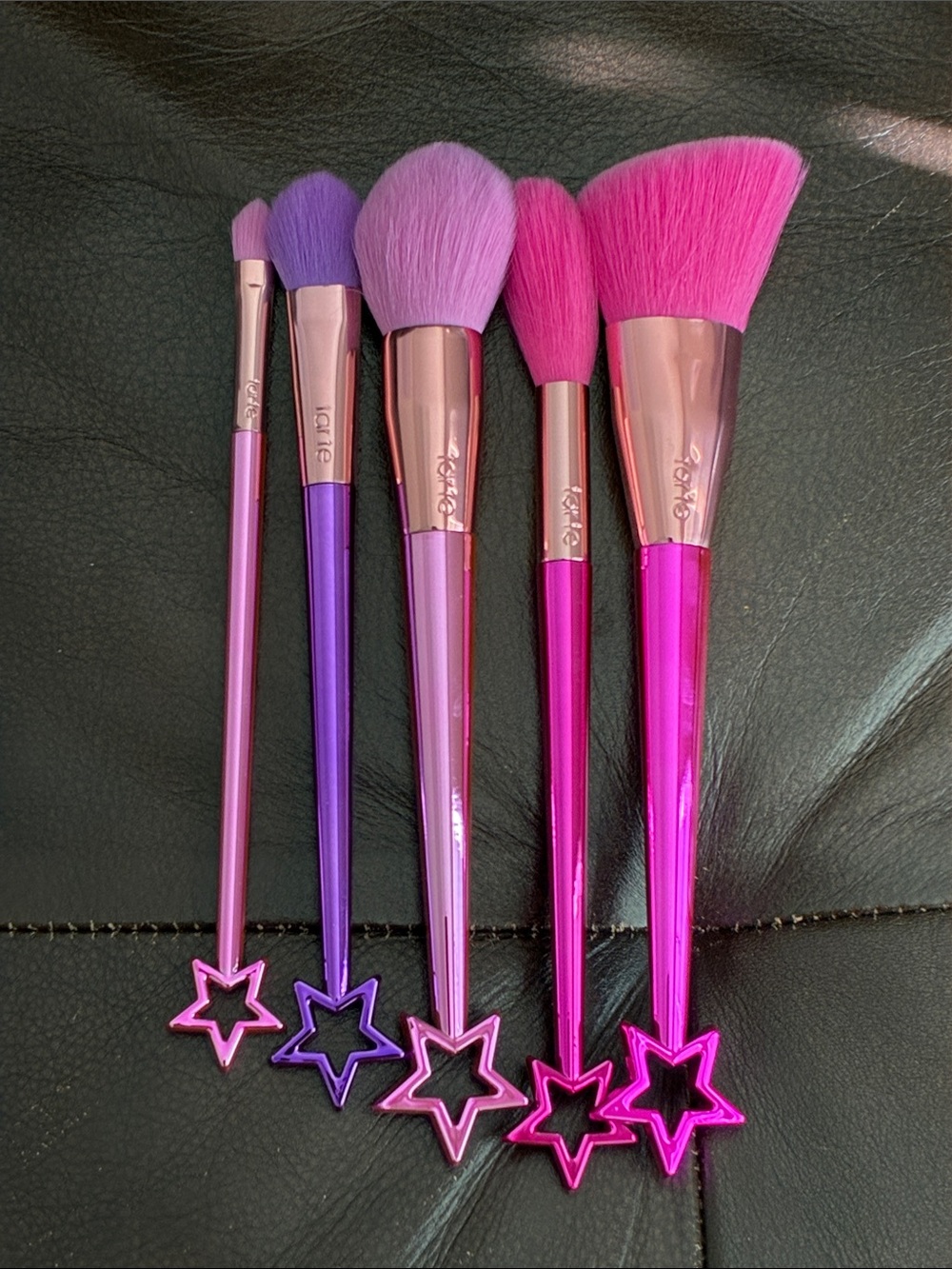 tarte Pink & Purple Star-Handle Makeup Brush Set